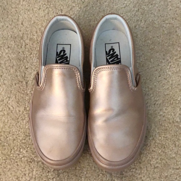 Vans Shoes - Rose Gold Vans
